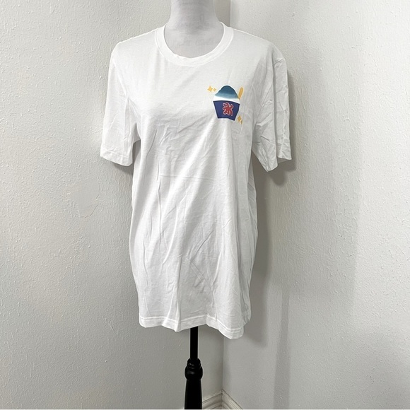 Lechepon Japanese Kakigori Kanji Shaved Ice Dessert Logo Funny Shirt Large NWOT - Picture 2 of 6